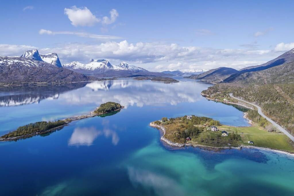 Efjord And Stetind Resort - Cabin Kobbernestinden Ballangen 外观 照片