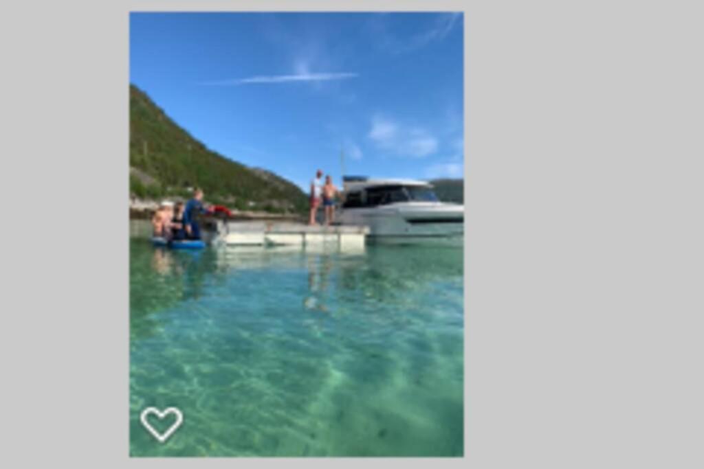 Efjord And Stetind Resort - Cabin Kobbernestinden Ballangen 外观 照片