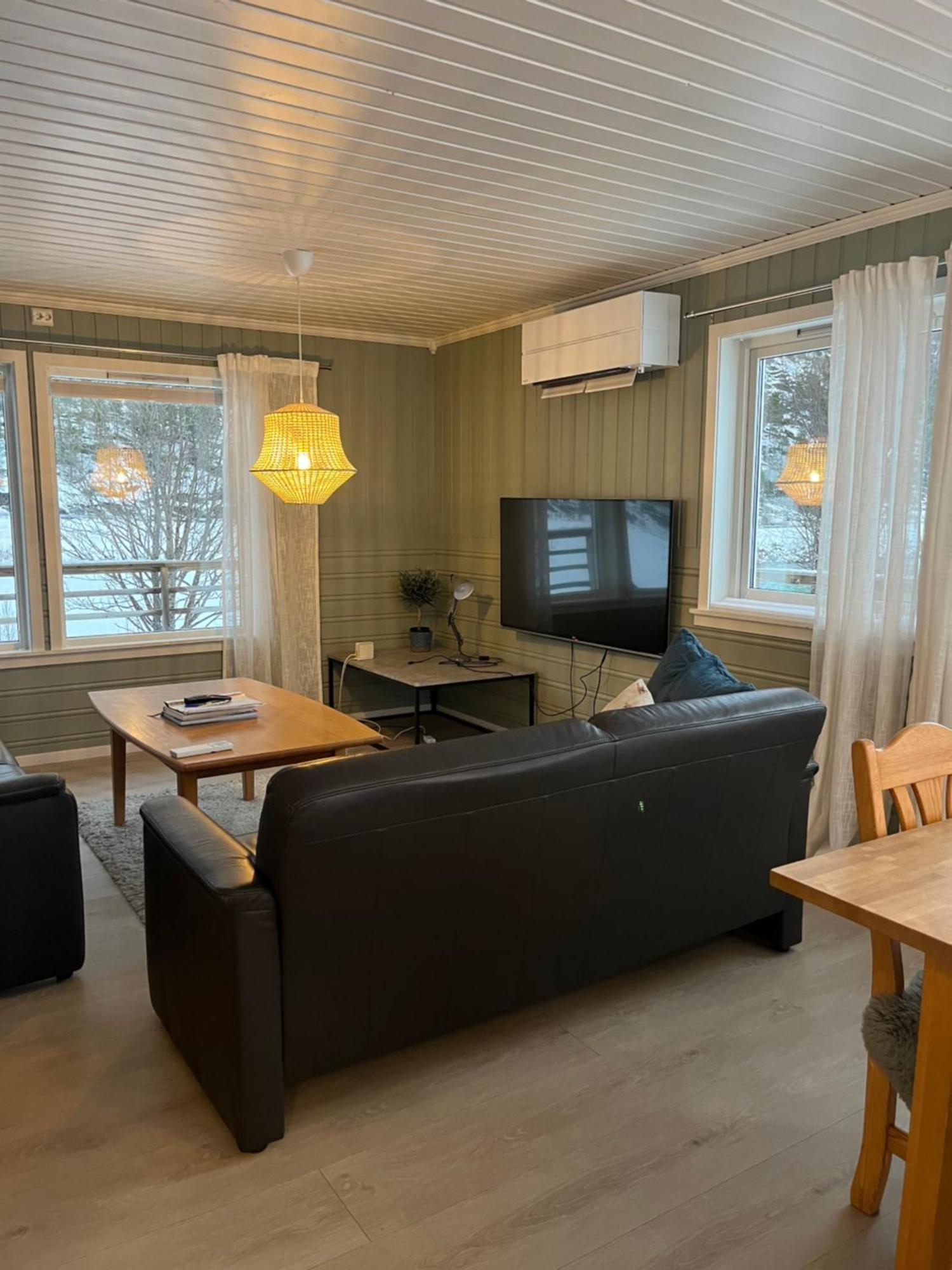 Efjord And Stetind Resort - Cabin Kobbernestinden Ballangen 外观 照片